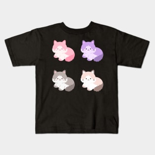 Cute Cats Pack Kids T-Shirt